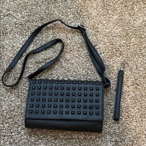 Stylish Black Studded Women's Bag
